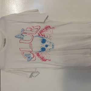 Juice Wrld 999 Club Tshirt, Men's Medium, White